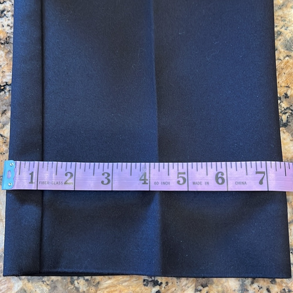 Chicos Black Ankle Length Black Dress Slacks. Chicos Size 2 / Women’s Size 12. - Picture 5 of 7